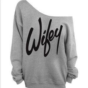 Wifey Pullover Sweatshirt